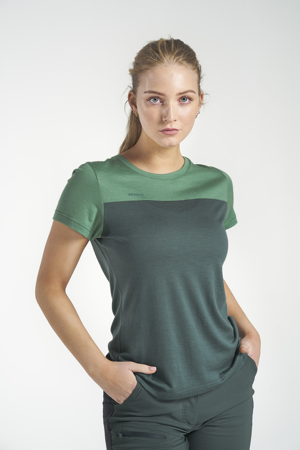 Devold Norang - Camiseta lana merino - Mujer